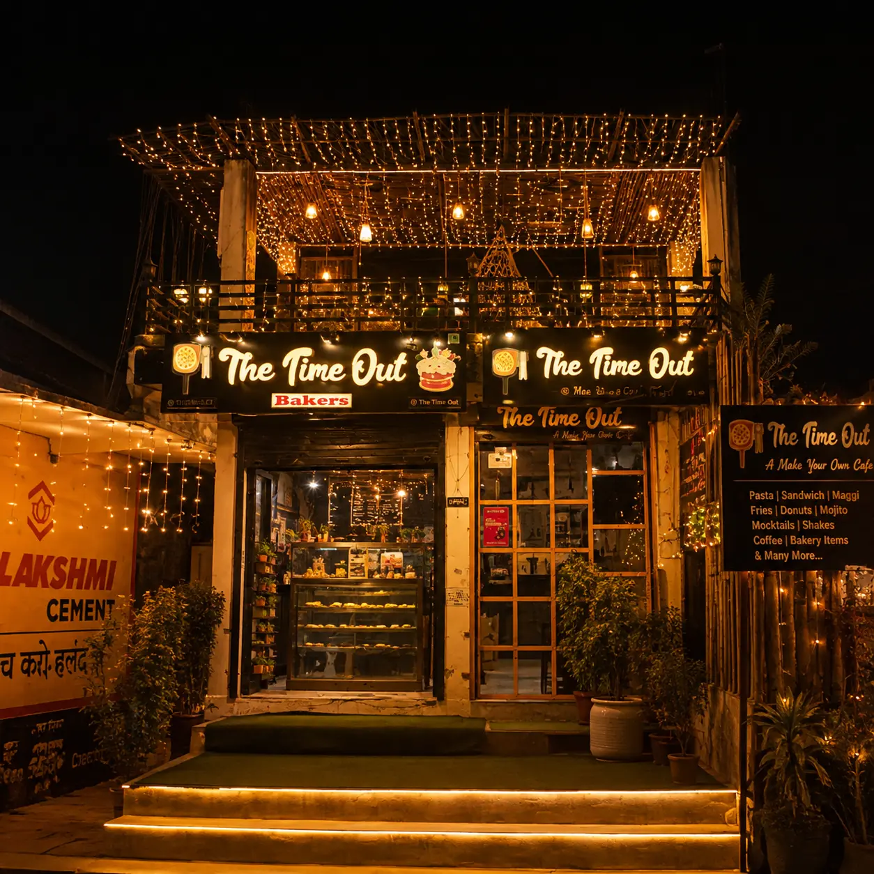Time Out Cafe Custom Website Design by Siddharth Soni, Website Designer in Jaipur
