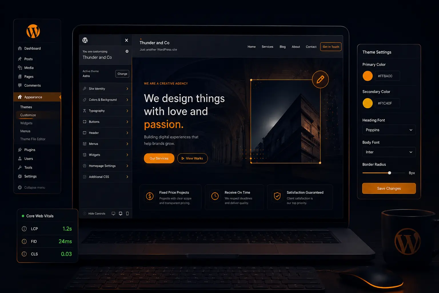 Custom WordPress Website Design by Siddharth Soni, Website Developer in Jaipur